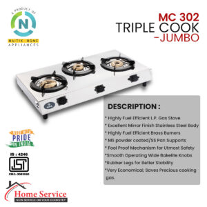MC-302 TRIPLE COOK JUMBO