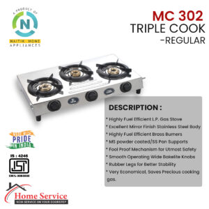 MC-302 TRIPLE COOK- REGULAR